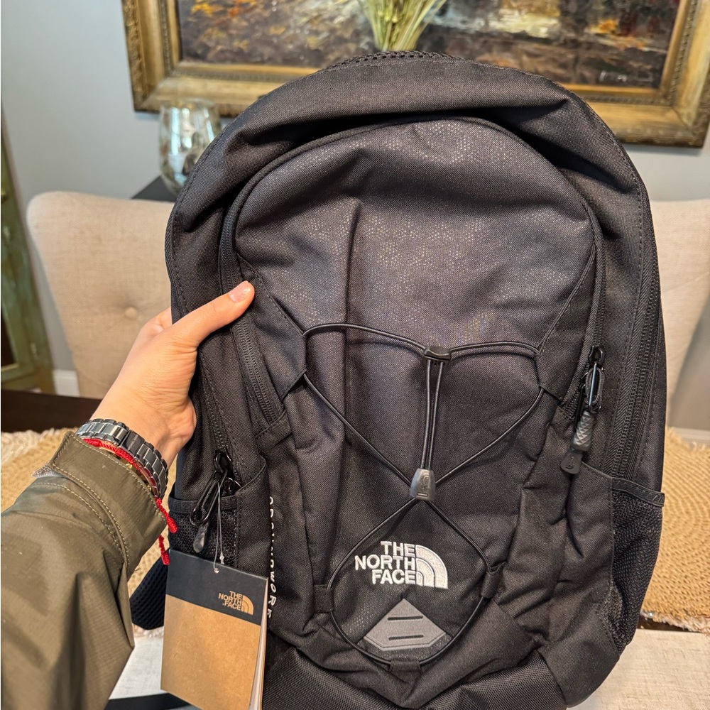 The North Face Black Backpack with Durable Design